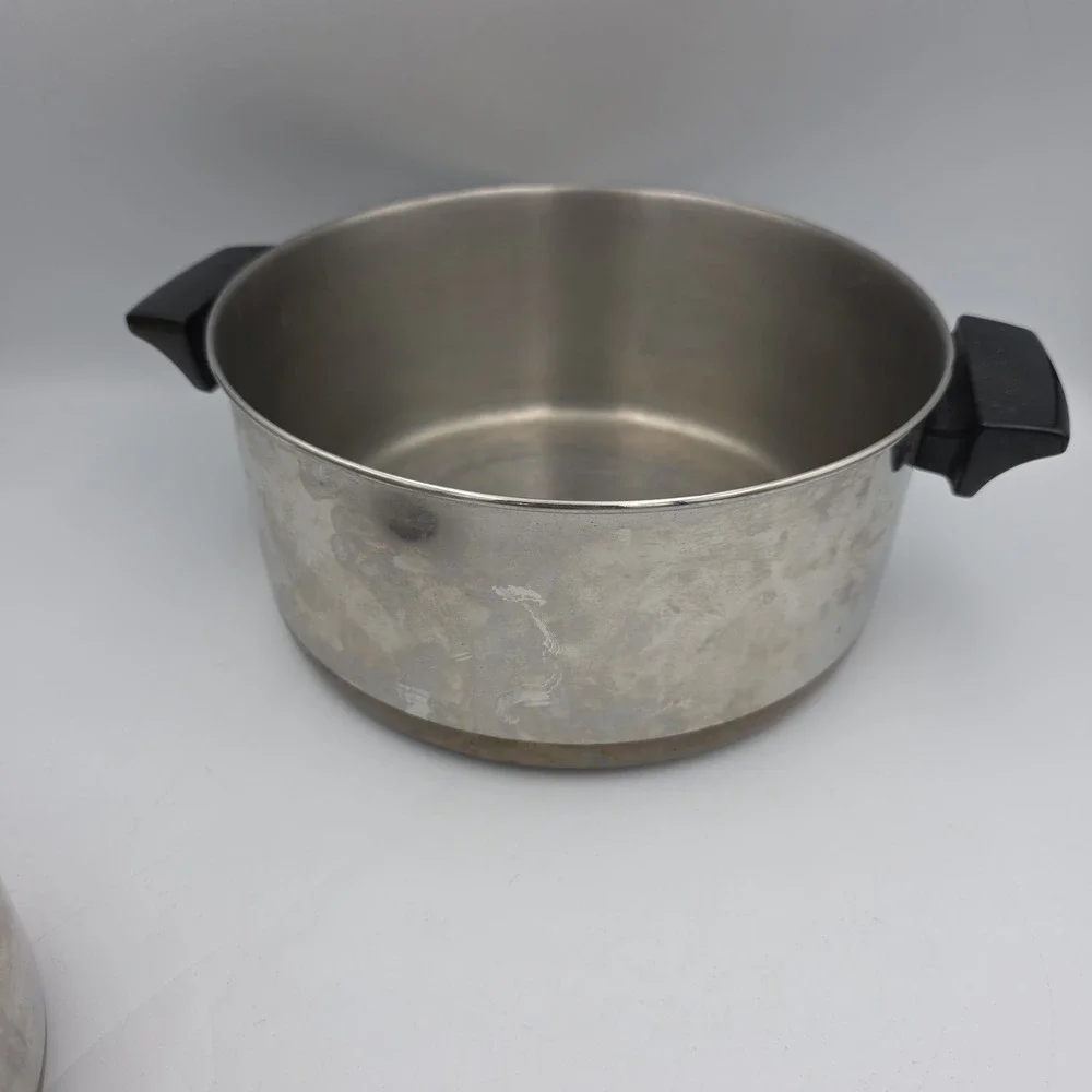 Revere Ware Copper Bottom 4 1/2 & 1.5 Quart Pots With No Lids